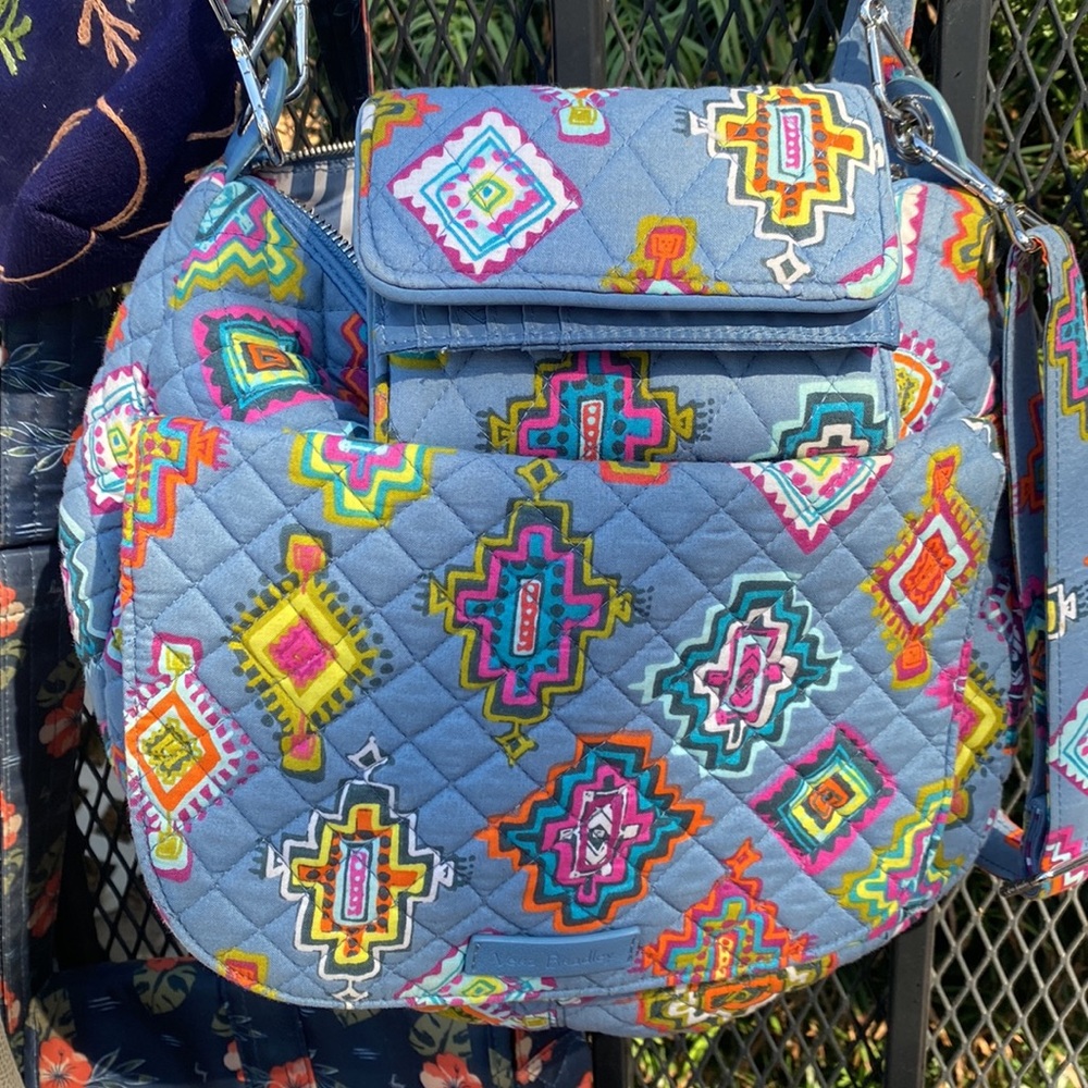 Vera Bradley shoulder bag with wallet